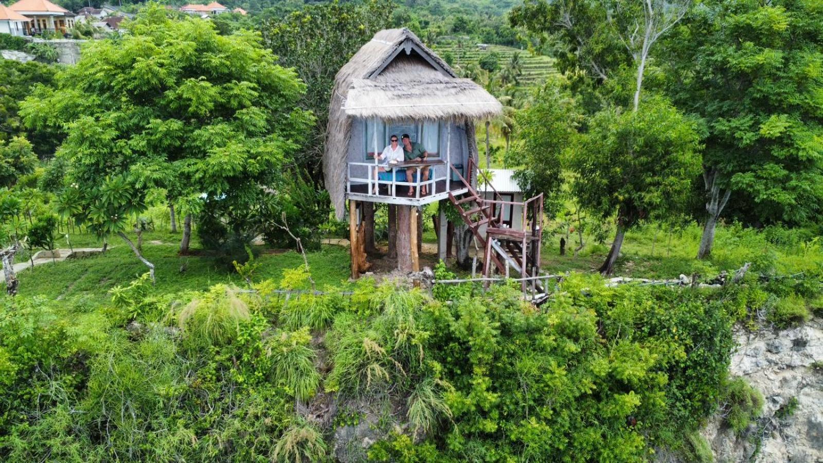 Eco-Tourist Dreamstay Treehouse Tanglad الغرفة الصورة